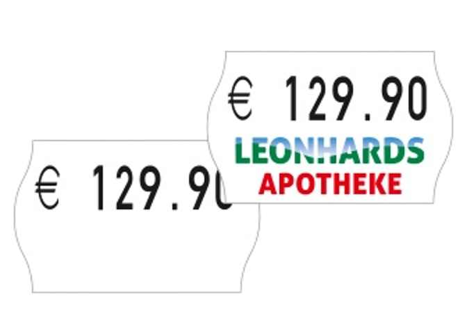 Meto price label